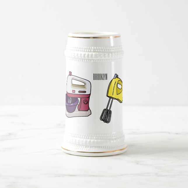 illustration av tecknaden Mixer Sejdel (Center)