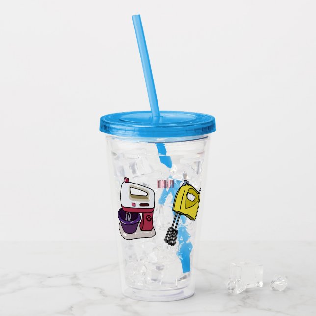 illustration av tecknaden Mixer Take Away Mugg (Framsida Ice)