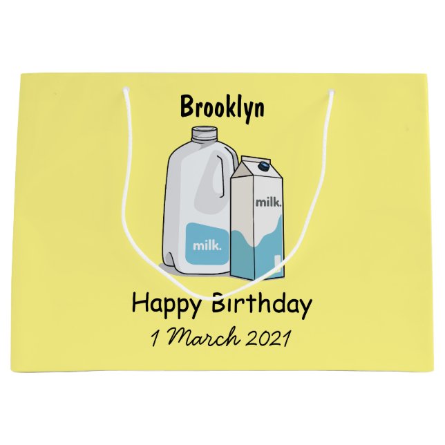 illustration av tecknaden mjölk (Framsidan)