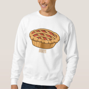 illustration av tecknaden paj lång ärmad tröja