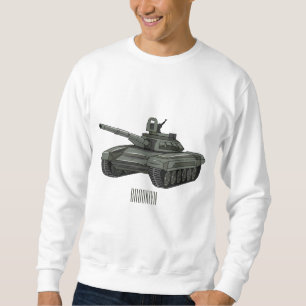 illustration av tecknaden tank lång ärmad tröja