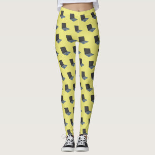 illustration av tecknaden till den bärbara datorn leggings