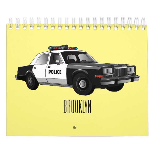 illustration av tecknaden transport kalender (Omslag)