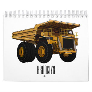 illustration av tecknaden transport kalender