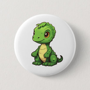 illustration av tecknadens dinosaurier knapp