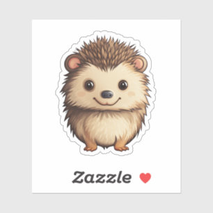 illustration av tecknadens hedgehog klistermärken