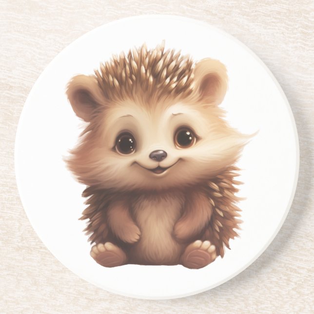 illustration av tecknadens hedgehog underlägg (Framsidan)