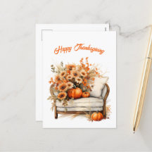 Illustration av thanksgiving Pumpkins Flowers