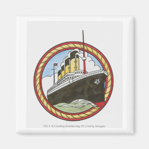 Illustration av Titanic Magnet