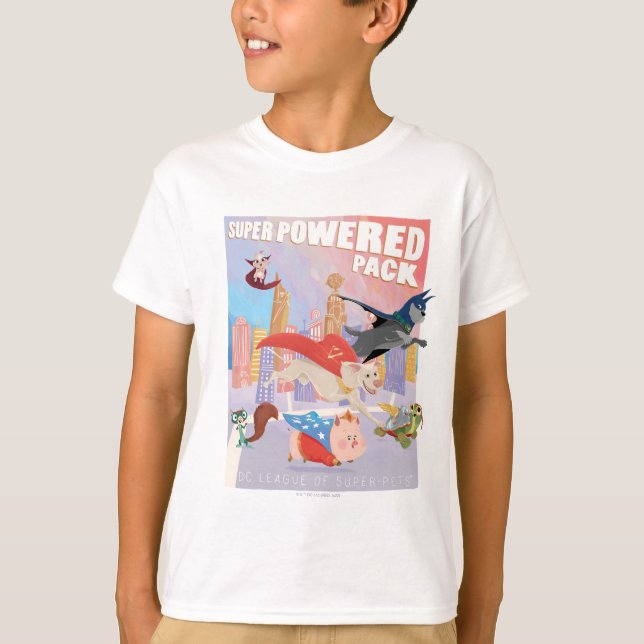 Illustration av Toppen-baserad Metropolis T Shirt (Framsida)