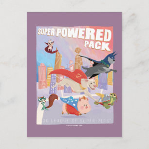 Illustration av Toppen-baserad Metropolis Vykort