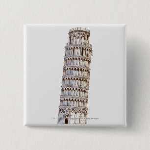 Illustration av torn av Pisa Knapp