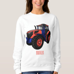 illustration av traktorns tecknad t shirt