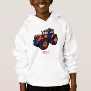 illustration av traktorns tecknad t shirt
