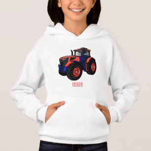 illustration av traktorns tecknad t shirt