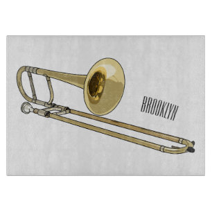 illustration av Trombone-tecknaden