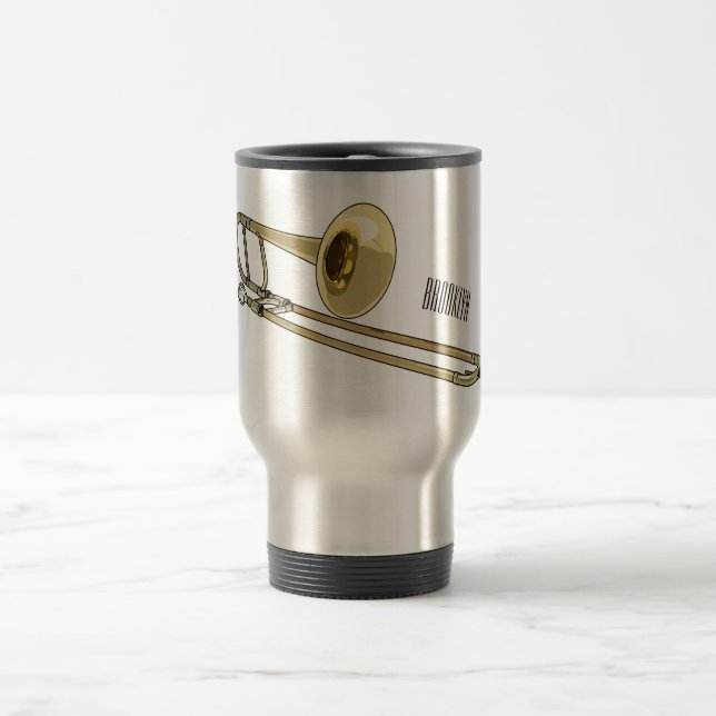 illustration av Trombone-tecknaden Resemugg (Center)