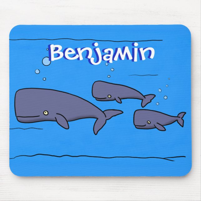 illustration av val för migrerande tecknad musmatta (Framsidan)