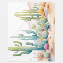 Illustration av vattenfärgsdeert fleecefilt