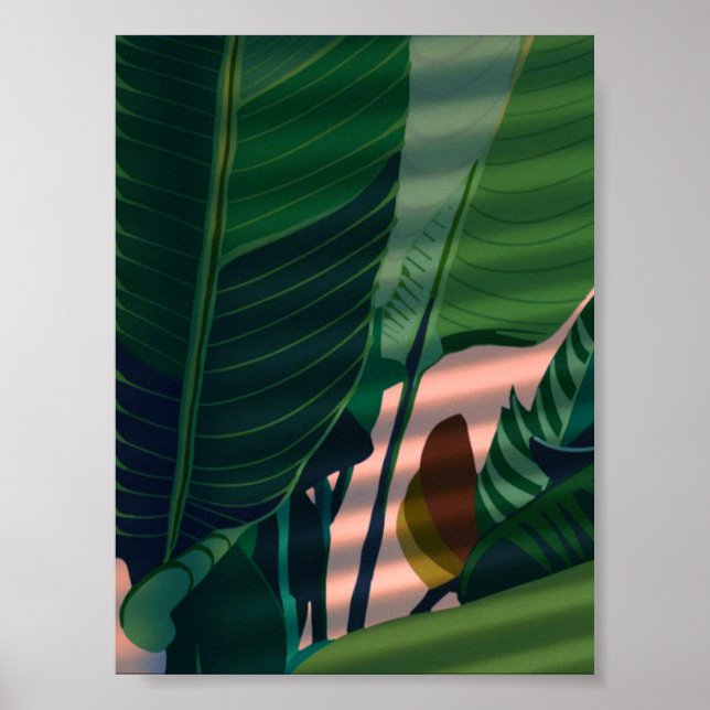 Illustration av växter poster (Framsidan)