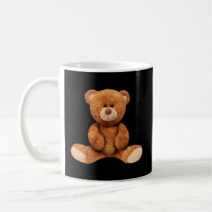 Illustration av verklig Nalle Kaffemugg