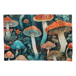 Illustration av vilda svampar