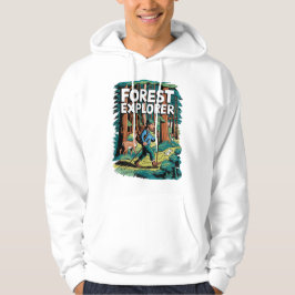 Illustration av Vintage för Forest Explorer Hoodie