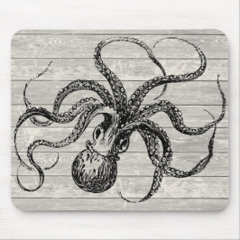Illustration av vintage Octopus Musmatta
