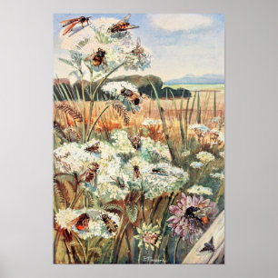 Illustration av Vintage Poster