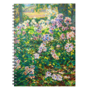 illustration av vintage söt blommor Blindblommor Anteckningsbok