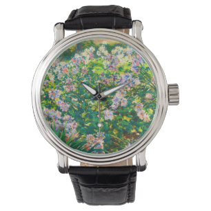 illustration av vintage söt blommor Blindblommor Armbandsur