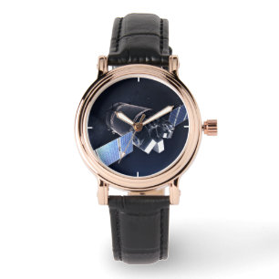 Illustration av XL-rymdfarkosten. Armbandsur