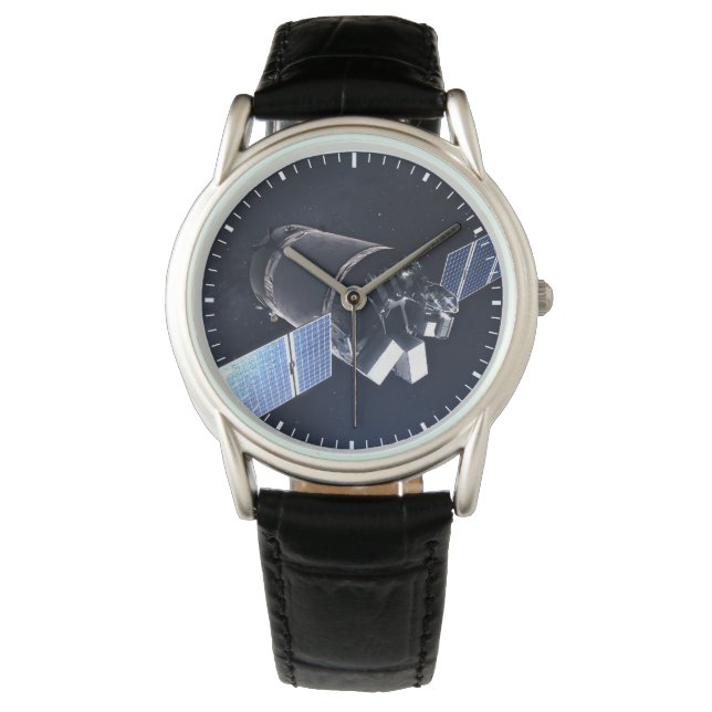 Illustration av XL-rymdfarkosten. Armbandsur (Framsida)