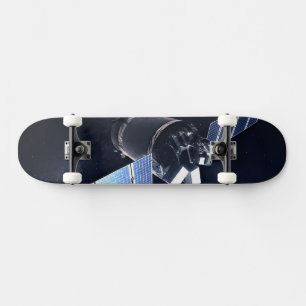Illustration av XL-rymdfarkosten. Mini Skateboard Bräda 18,5 Cm