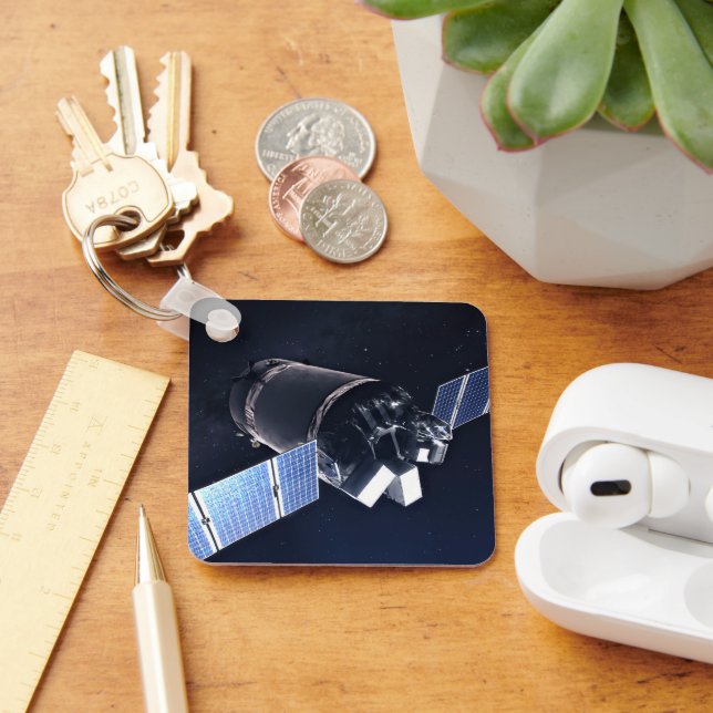 Illustration av XL-rymdfarkosten. Nyckelring (Skrivbord)