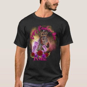 illustration BRHM JAMIE GLITTER BLING OCH A KRONA T Shirt