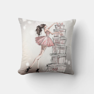 Illustration Cushion Jul Mode Kudde