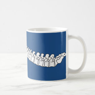 Illustration för anatomi för kaffemugg