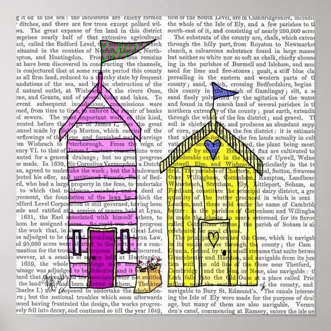 Illustration för bågshögar 3 poster (Framsidan)