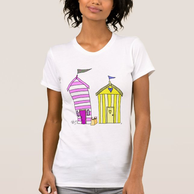 Illustration för bågshögar 3 tee shirt (Framsida)