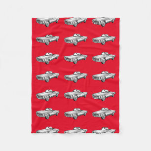 Illustration för bil för SL för Mercedes Benz 280 Fleecefilt