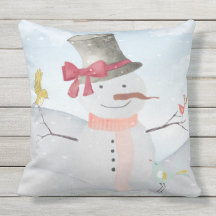 Illustration för djur för snö för vintersnögubbe