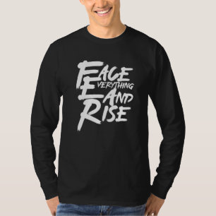 Illustration för Face Everything & Rise - Grafisk T Shirt
