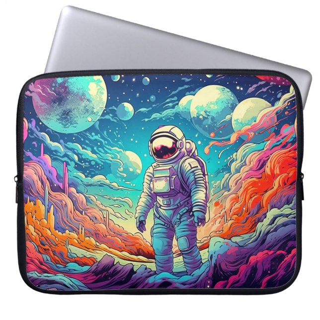 Illustration för Into The Unknown Laptop Fodral (Framsidan)