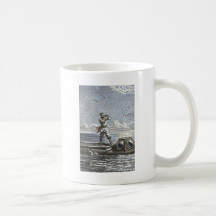 Illustration för kaptenNemo Verne 20.000 ligor Kaffemugg