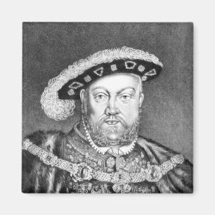 Illustration för kung Henry VIII Magnet