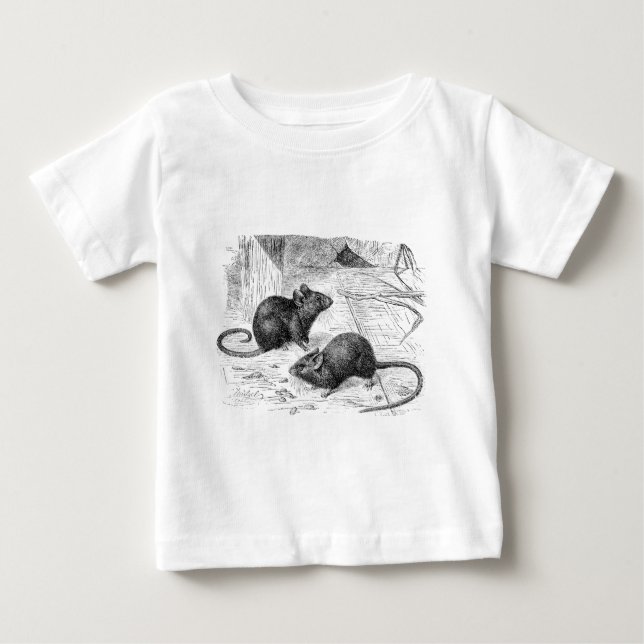 Illustration för möss för mus för tee (Framsida)