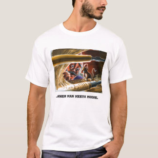 Illustration för spelarepianomus tee
