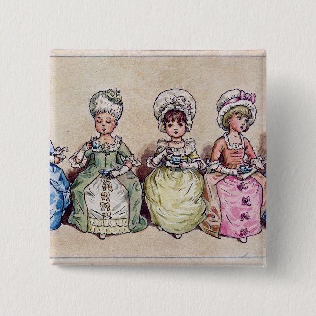 Illustration för "St.-valentines day", 1914 Knapp (Framsida)