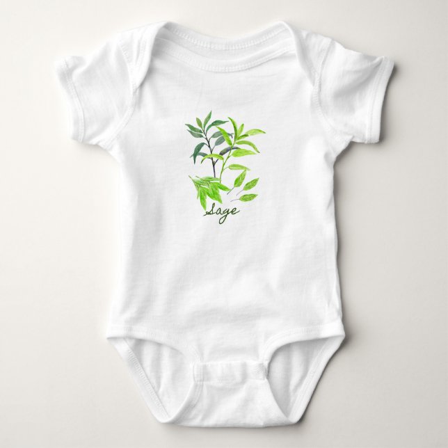 Illustration för vattenfärgörtvis man tee (Framsida)